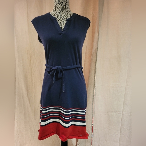 Tommy Hilfiger Navy Garment with Red and White Accents - Picture 1 of 6